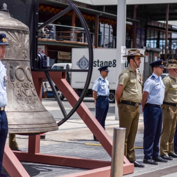 21 October 2018 Dedication of the ANZAC Bell
