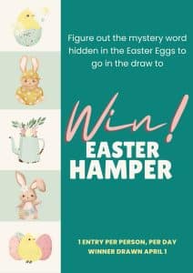 Win an Easter Hamper at the Bell Tower
