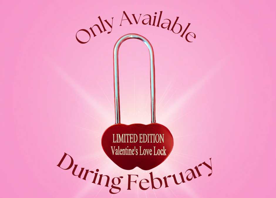 Limited Edition RED Love Locks