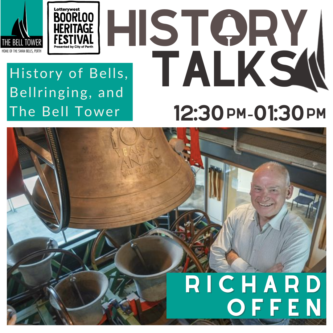 Local historian Richard Offen will amaze with his knoweldge on all things Bells and Bell Ringing. 