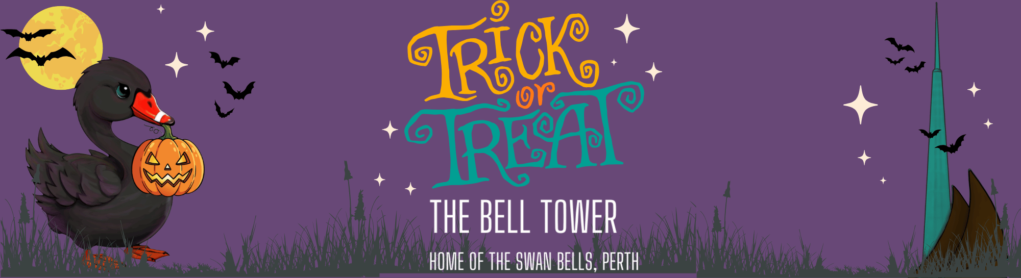 Halloween 2026 Banner September School Holidays